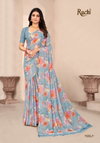 Star Chiffon 204 By Ruchi Chiffon Daily Wear Saree Wholesale Market In Surat